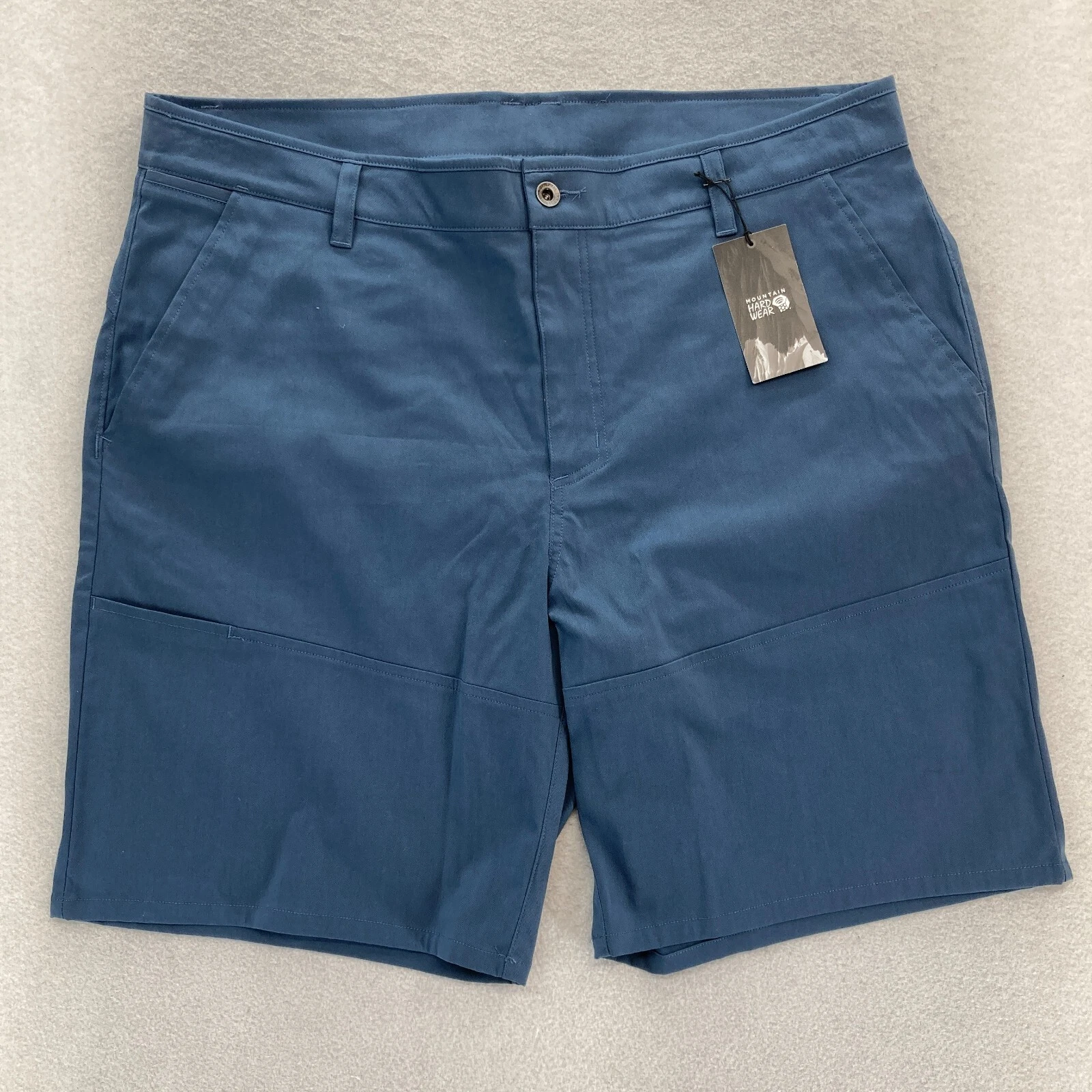 Mountain HardWear AP Shorts Mens 40 Blue Stretch Nylon Utility Hiking Outdoors