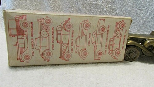 Vintage 1930 Cadillac Coin Bank Classic Antique Autos Series By Banthrico Inc - Imagen 9 de 10