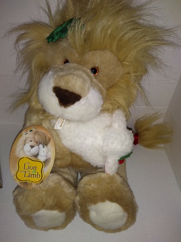 The Lion And The Lamb Plush
