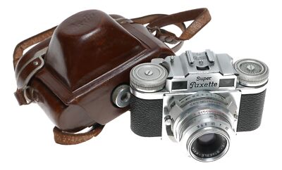 フィルムカメラ BRAUN Super Paxette Tessar F2.8 50mm Braun Super Paxette II BL (1958) - mike eckman dot com