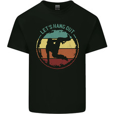 Parkour Lets Hang Out Mens Cotton T-Shirt Tee Top