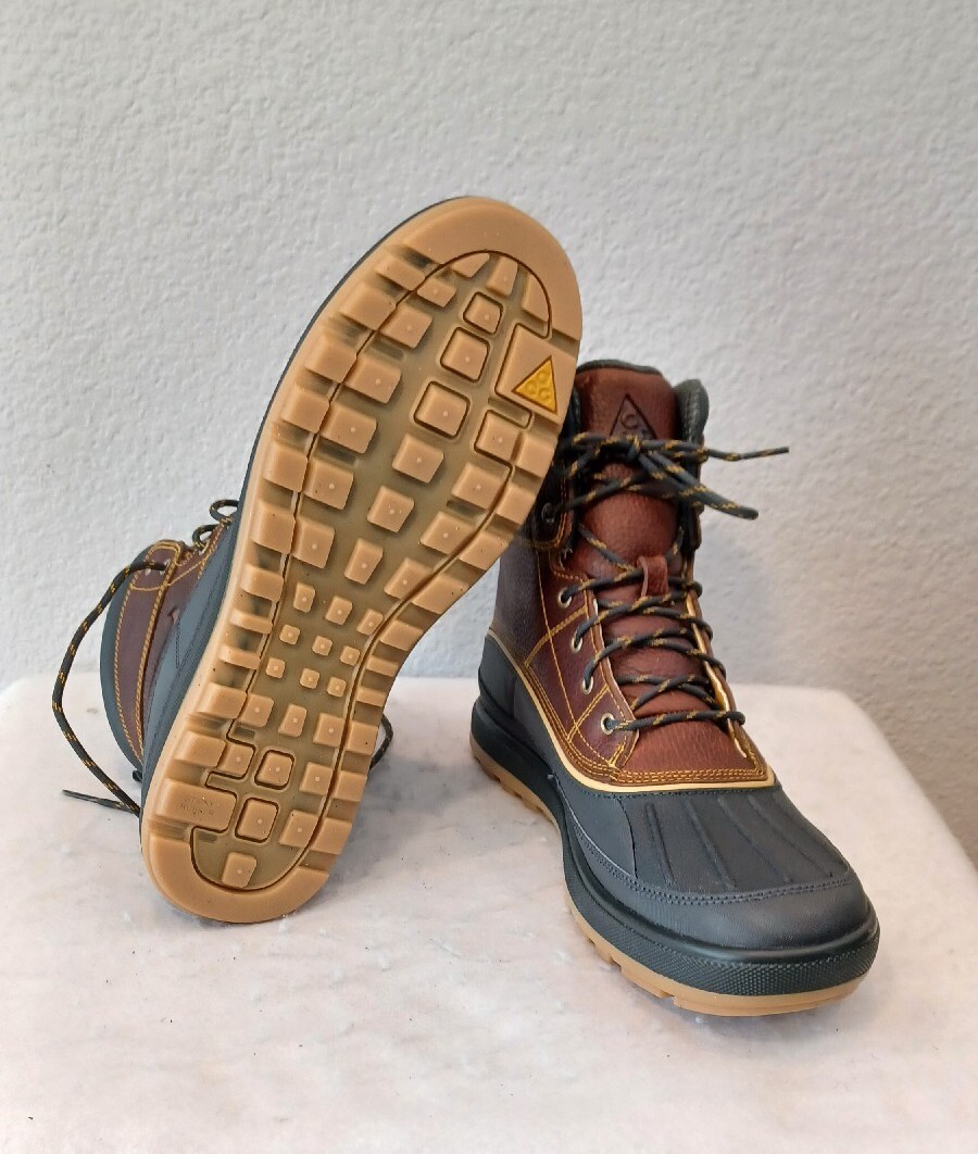 New Men’s Nike ACG Woodside II 2 Leather Winter Duck Boots (525393 770) Size 11 eBay