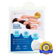 Hygea Natural King size Pillow Protectors, Be...