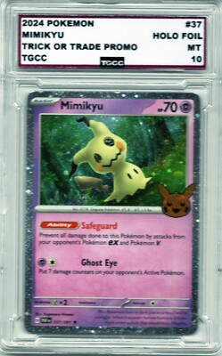 2024 Pokemon Mimikyu Trick Or Trade Graded
