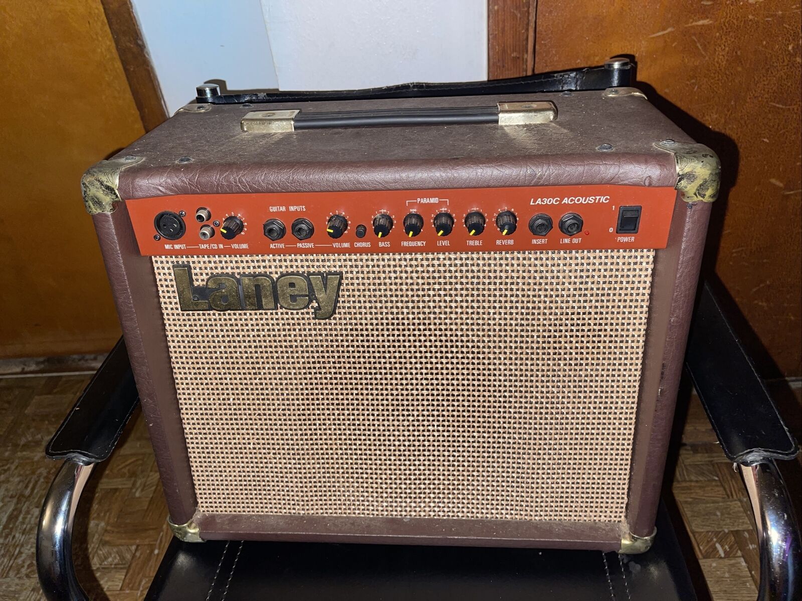 Vintage Laney la30c Acoustic Guitar Amp Amplifier