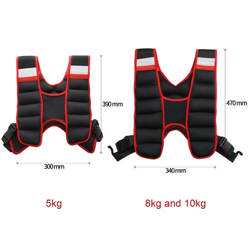 PROIRON Weighted Vest with Comfortable Breathable Fabric, Adjustable Buckle - Picture 9 of 9
