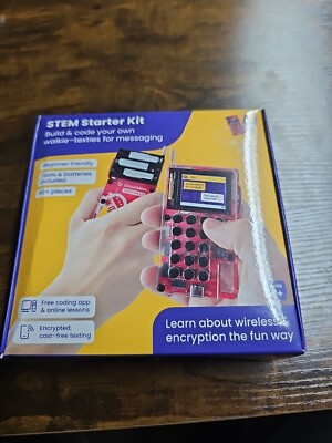 CircuitMess Chatter 2.0 STEM Project - Build & Code Your Own Walkie- Texties
