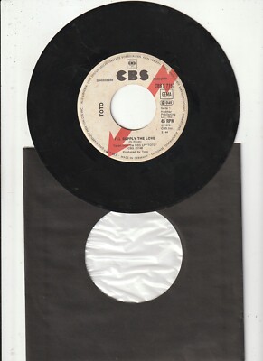 Toto - I'll supply the love 7'' Vinyl  CBS Promo  1978