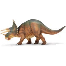 Triceratops Green Brown Dinosaur Figure Safari Ltd NEW Educational Toys Fun
