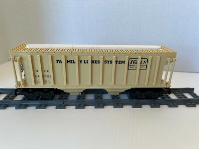 Custom LEGO Train Flat Sided Covered Hopper Car MOC - PDF Instructions Only
