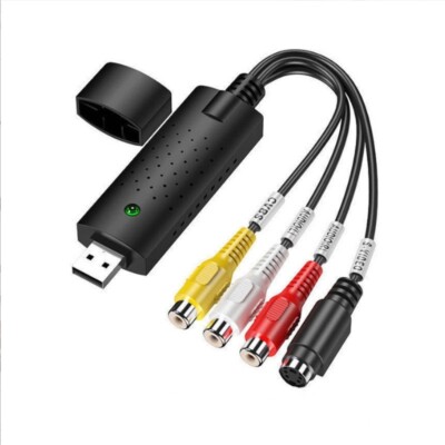 Video Graber USB Audio incl. Software zum Digitalisieren VHs Adapter