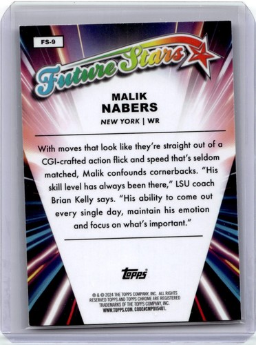 2024 Malik Nabers Rookie Card ~ You Pick ~ Free Shipping! Volume Discounts! - Picture 36 of 40