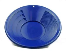 14" PANNING GOLD PAN - BLUE