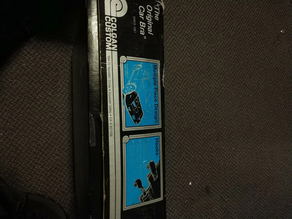 Cubierta delantera de sujetador Colgan Custom Saab 9000 218,8 compatible con 1986 a 1990 Foto 2 de 4