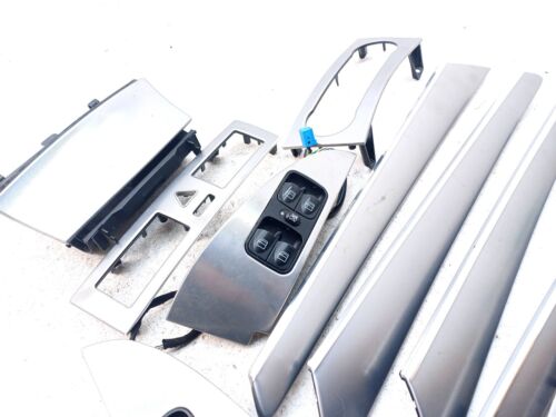Mercedes-Benz C W203 Interior Aluminium Trim Set A2037201922 A2037202122 - Picture 3 of 15