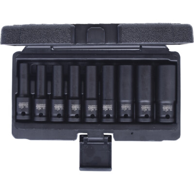 KS TOOLS 1/2'' TX-E-Kraft-Stecknuss-Satz, 9-tlg., E10-E24  1/2'' Torx-E