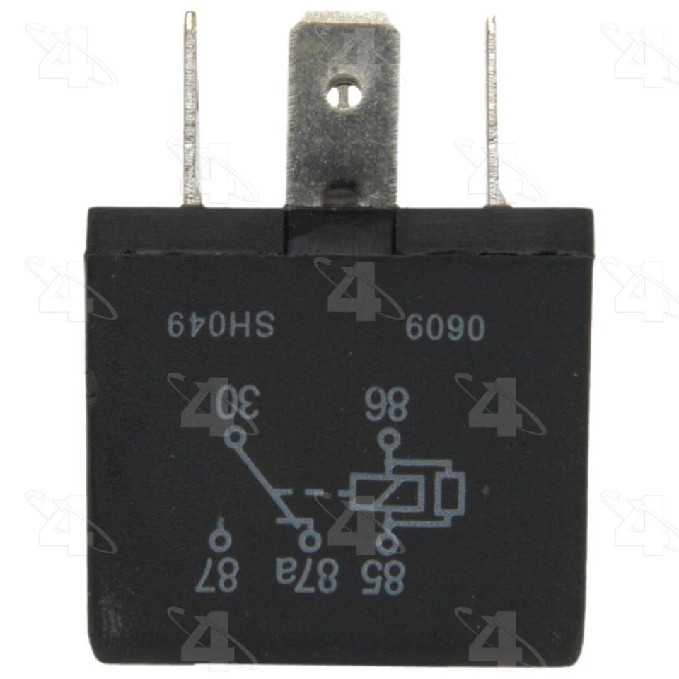 Relé de control de compresor de aire acondicionado Saab 900 1994-1998 4 estaciones 1995 1996 1997 Foto 4 de 4