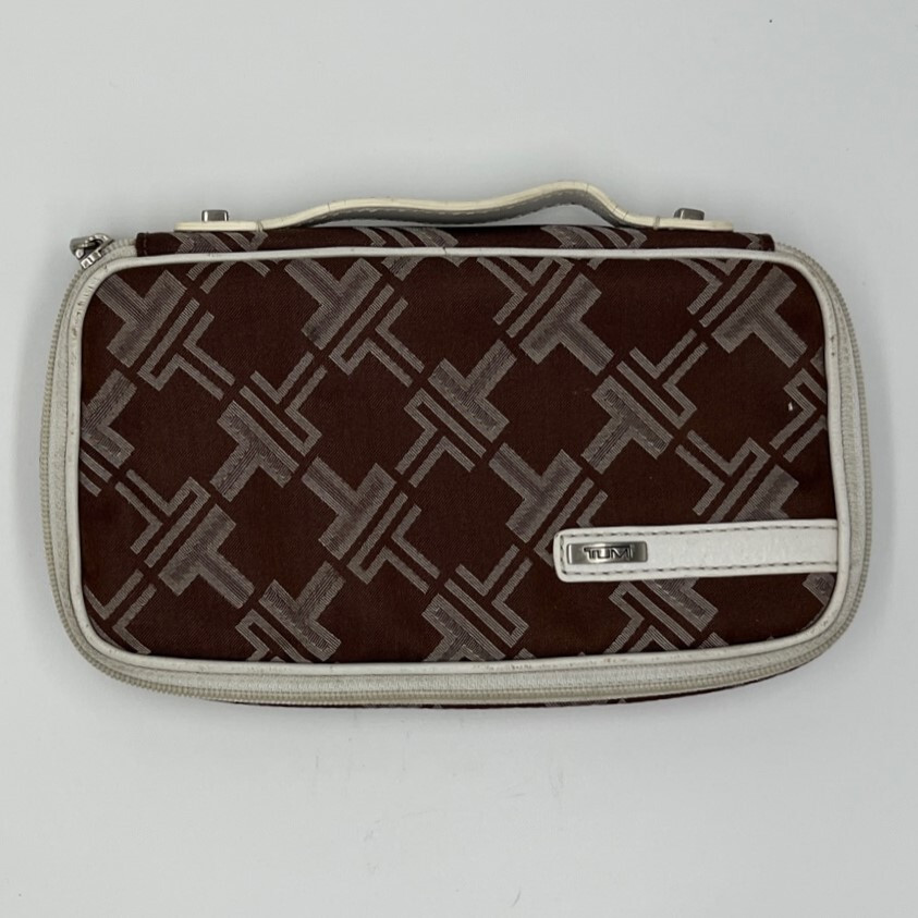 Authentic TUMI Signature Collection Jewelry Case Br… Gem