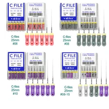 Dental Rotary Endodontic Hand Use C-Files for Root Canal 21/25mm C File