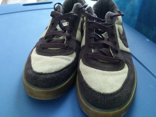 Nike Brown Tan 2005 Vintage Rare 6.0 SB Taglia 8.5 313067-121 - Foto 7 di 9