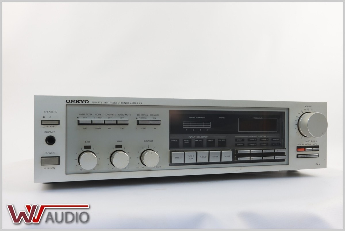 Onkyo TX-41 Quartz Synhesized Tuner Amplifier. | eBay