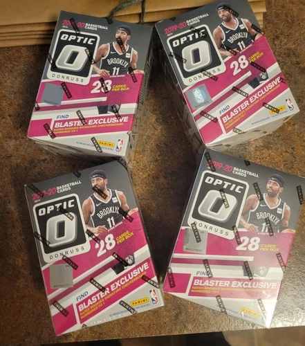 {LOT of 4} 2019-20 PANINI DONRUSS OPTIC BASKETBALL Blaster Box Factory Sealed