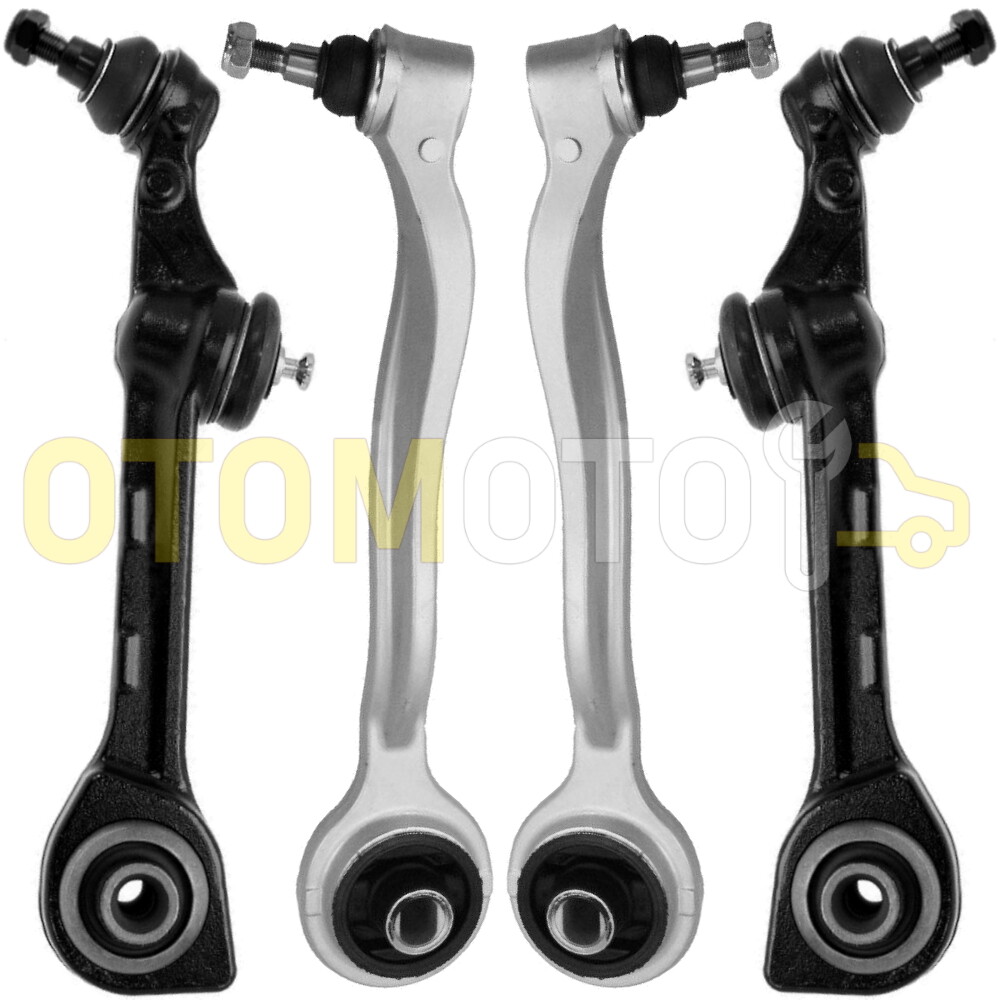 Bras de suspension inférieur pour Mercedes Classe S W221 et CL C216 - Pack de 4 pièces avant