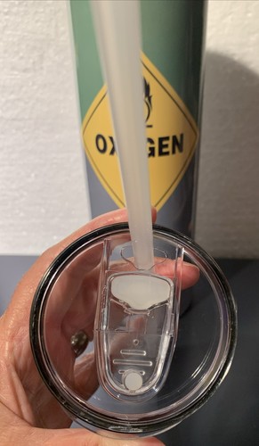 Sauerstoffisolierter Reisebecher Edelstahl Becher 24 Unzen Pharma Rep O2 Tank - Bild 4 von 8