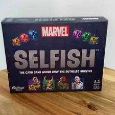 Marvel Selfish Strategy Ruthless Card Game 2 - 5 Players Ages 10+ New Sealed