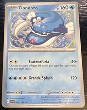 Carta Pokemon Scarlatto e Violetto SVIit ITA: DONDOZO 061/198 Rara NON HOLO