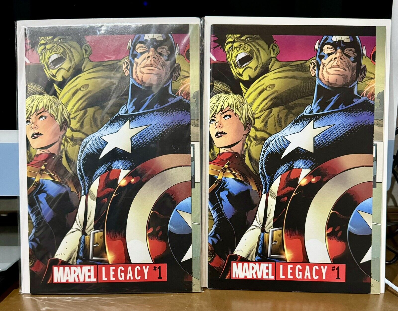 (2 Copies) Marvel Legacy #1 1st Appearance Avengers 1,000,000 BC (Marvel) NM