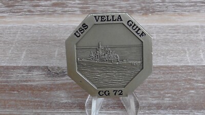 H*O様 USS CG-72 & CG-65 チャレンジコイン US NAVY - USS CHOSIN / CG-65 Challenge Coin w/ Presentation