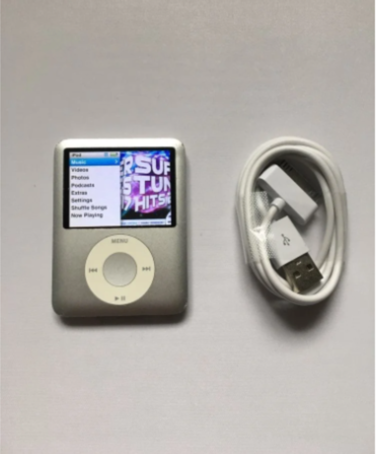 Apple iPod nano 3rd Generation Silver (8GB) 885909164660| eBay