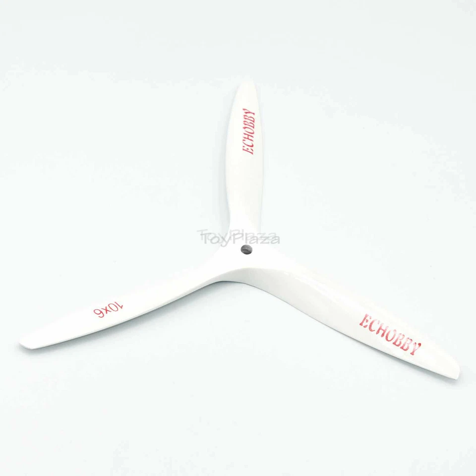 10x6 white wood propeller 3-blades 6mm Aperture for Engine Power RC model plane - Image 4 of 4