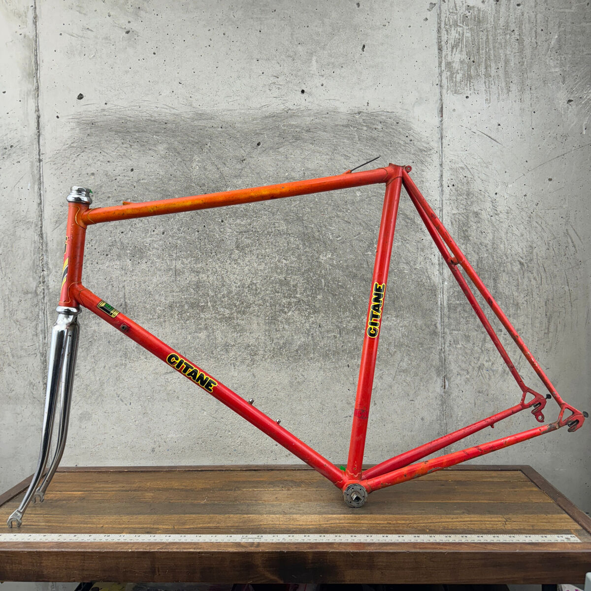 Vintage Gitane Frame Set 62 cm Reynolds 501 Campagnolo Vitus Vintage Gitane Frame Set 62 cm Reynolds 501 Campagnolo Vitus