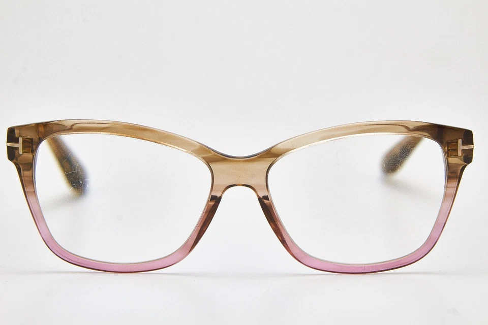 cat eye eyeglasses TOM FORD TF5597 Brown/Violet frame womens sexy glasses - Image 2 of 4