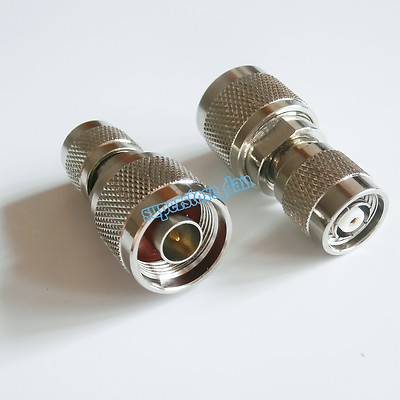 RP-TNC Male Jack To N male plug RF Coaxial Connector Adapter Antenna Radio