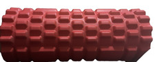 MASTER OF MUSCLE 13" Foam Roller Deep Tissue Muscle Massage Red