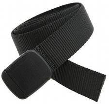 Adjustable Nylon Hiker Belt for Outdoor Activities - Web Design Black 