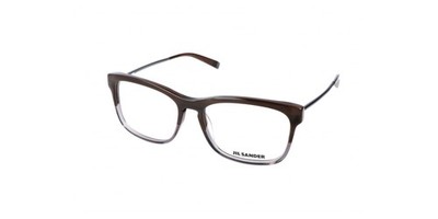 Brille Jil Sander J4011 Brown grey gradient/gun 55/16/140 Unisex