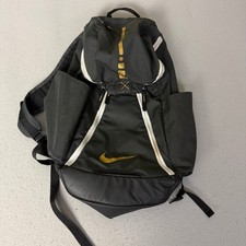 Nike Elite Quad Zip System 2.0 Backpack Black Gold Basketball BA5259