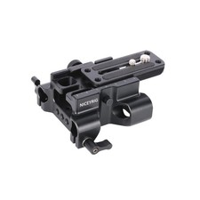 15mm Rod Rail Baseplate Quick Release For ArcaSwiss Standard DSLR Camera Rig