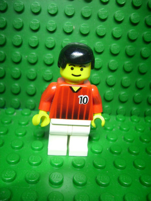 Lego Fußball  Minifiguren  Fußballer Nr.10  soc 067 , K19