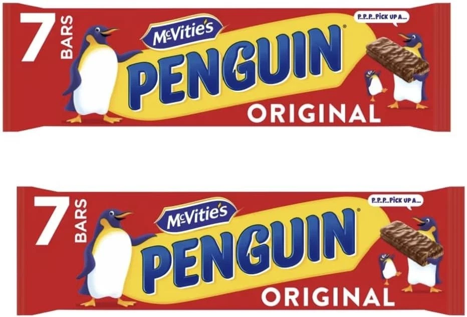 McVitie's Penguin Milk Chocolate Biscuit Bar Multipack 7 x 24.6g (10 Pack) - Image 2 of 3