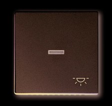 Busch-Jaeger 1789 LI-83 Wippe mit Aufdruck und kleiner transparenter Kalotte, fu