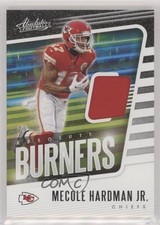 2020 Panini Absolute Absolute Burners Relics Mecole Hardman Jr #1 00jj