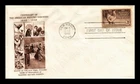 US COVER POULTRY INDUSTRY CENTENNIAL FIRST DAY ISSUE SCOTT 968 FULTON CACHET