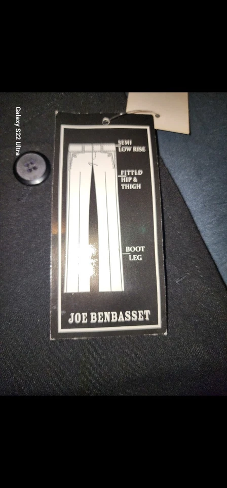 Joe Benbasset Black Dress Pants Junior's - Image 4 of 4