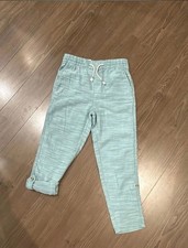 H M Boys Chino Roll Up Pants Size 8