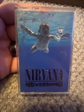 Nirvana Nevermind Cassette TESTED 1991 Grunge Classic Good Condition